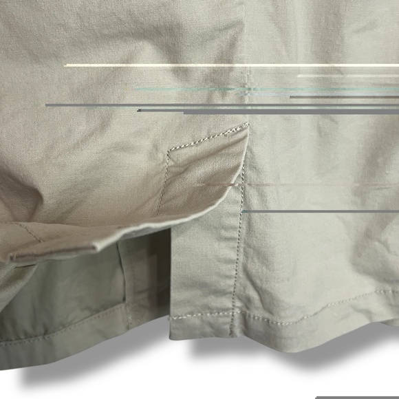 Eddie Bauer Women's Stretch Khakhi Jacket Blazer Size Large Button-Up‎ Unlined - Picture 5 of 7